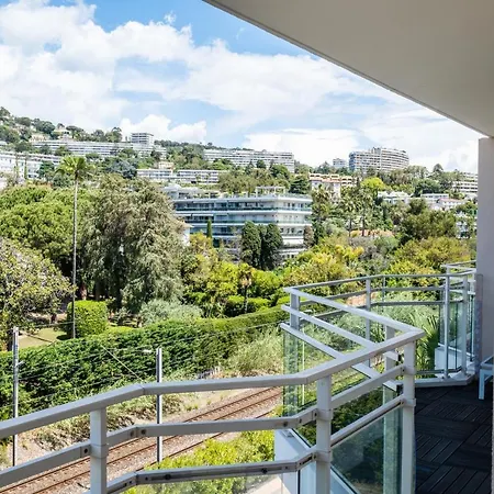 3-room Luxury With Pool And Sea View Steps From The * Cannes