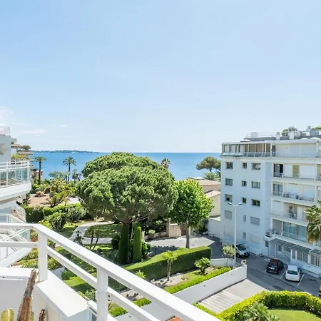 شقة 3-room Luxury With Pool And Sea View Steps From The كان